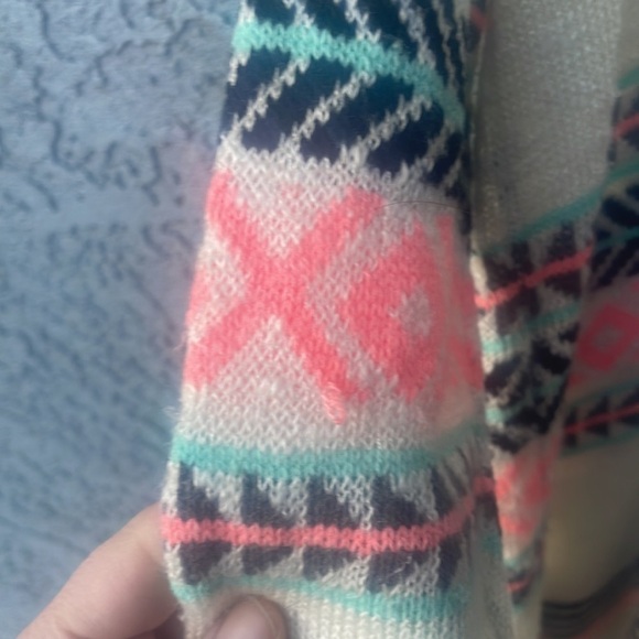 Juniors Patterned open front cardigan - Picture 5 of 5